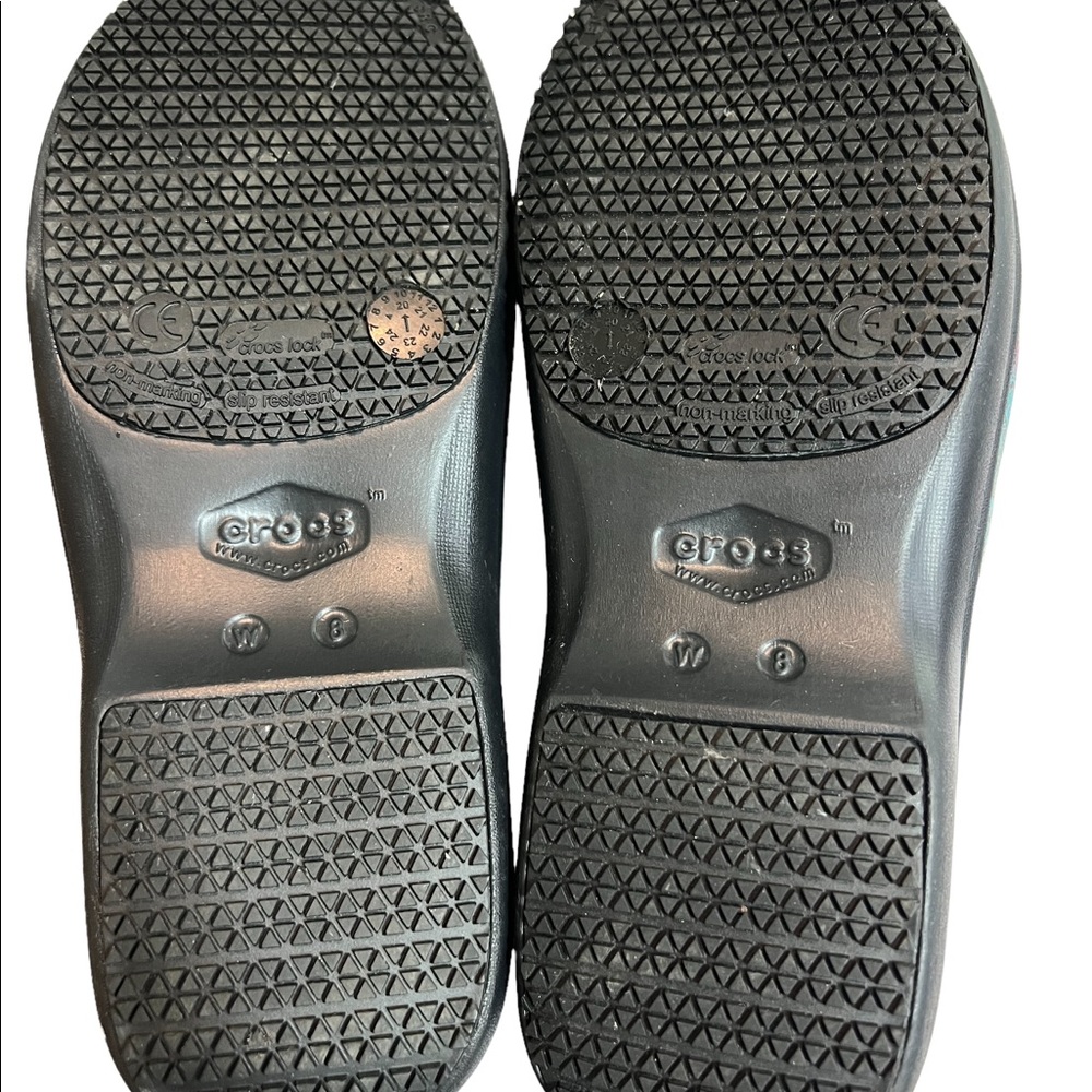 Crocs Neria Pro II Clog. Bright Paisley Floral Size 8W - Picture 7 of 7